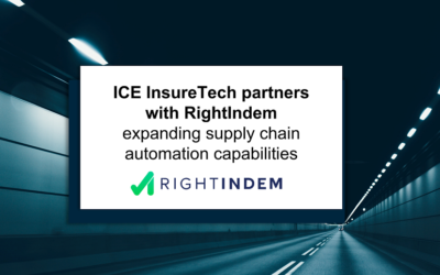 ICE partners with RightIndem expanding supply chain automation capabilities